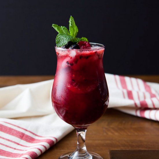 Berry Tequila Mojito