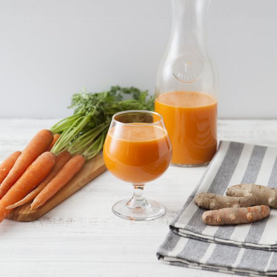 Ginger Carrot Orange Juice