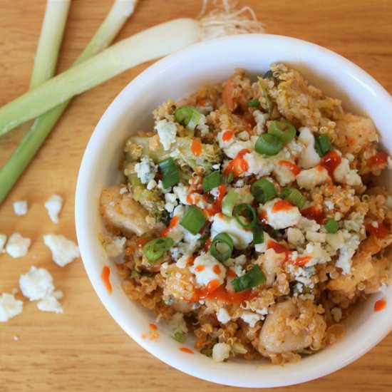 Buffalo Chicken Quinoa Salad