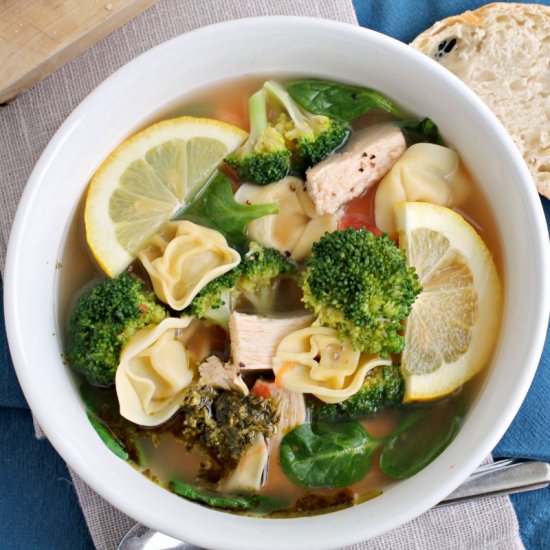 Italian Chicken Broth Bowls