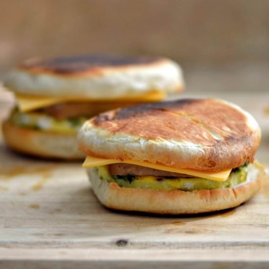 Make Ahead Breakfast Sandwiches