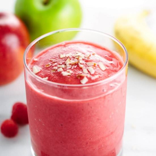 Raspberry Apple Smoothie