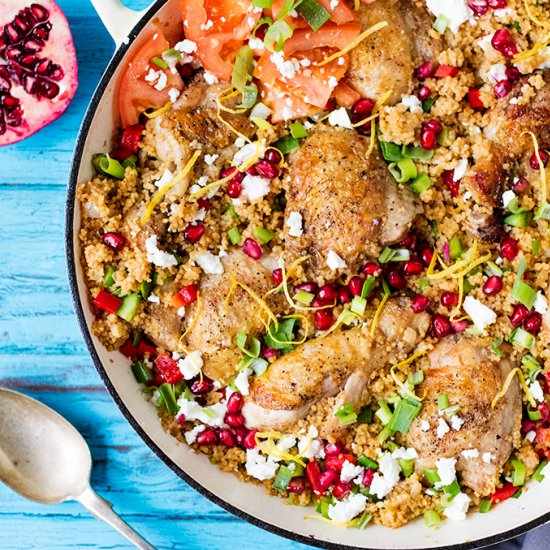 One Pot Chicken and Couscous