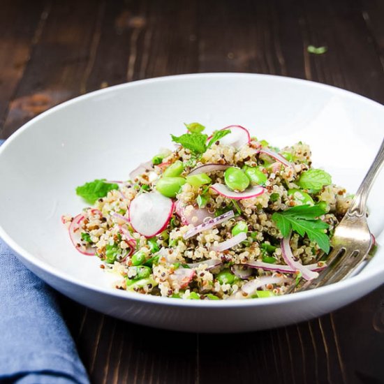 Edamame and Quinoa Salad