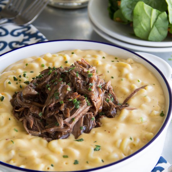 Pot Roast Mac & Cheese