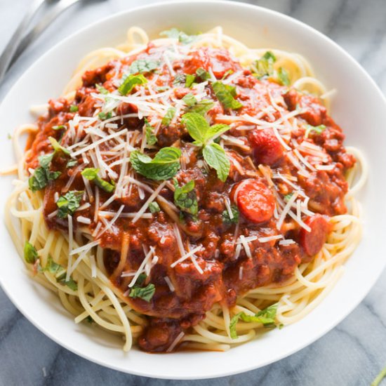 Filipino Style Spaghetti Sauce