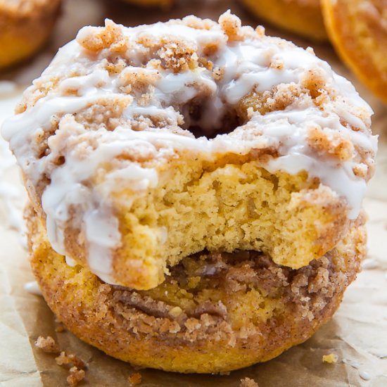 Coffee Cake Donuts