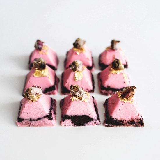 Champagne & Rose Chocolates