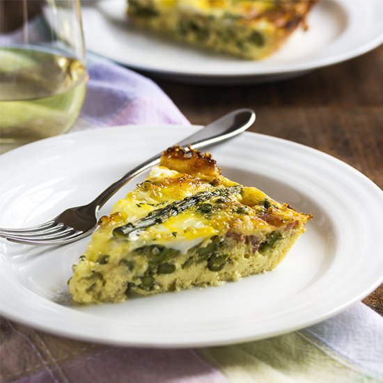 Asparagus and Bacon Quiche