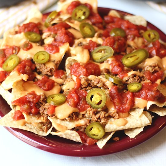 Vegan Loaded Nachos