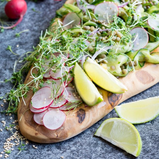 Crunchy Cucumber Salad