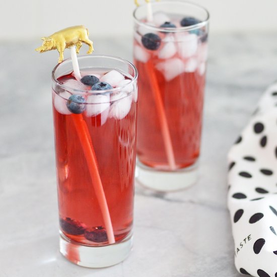 Elderflower Tea Cocktail