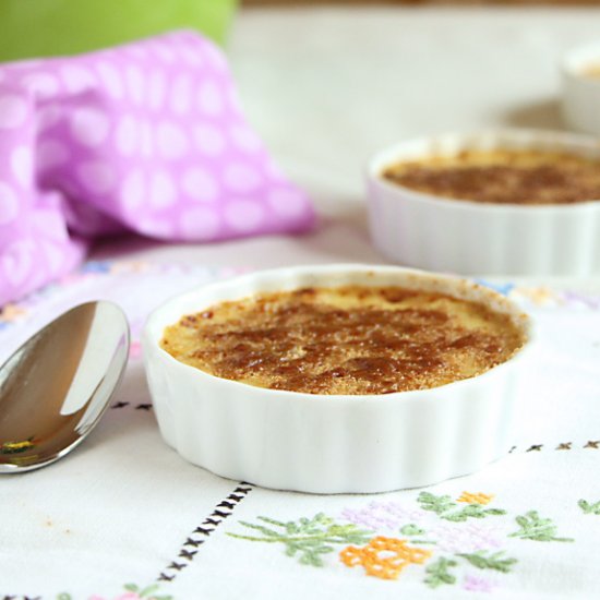 No Torch Creme Brulee