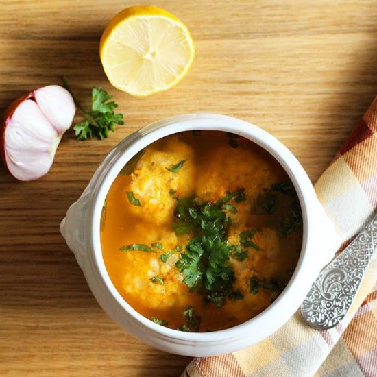 Hot & Sour Matzo Ball Soup