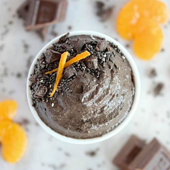 Chocolate Orange Chia Pudding