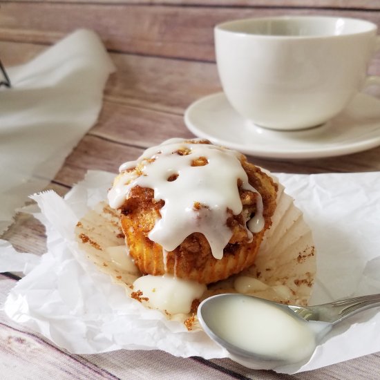 Cinnamon Roll Muffins