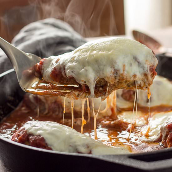 Skillet Chicken Parmesan