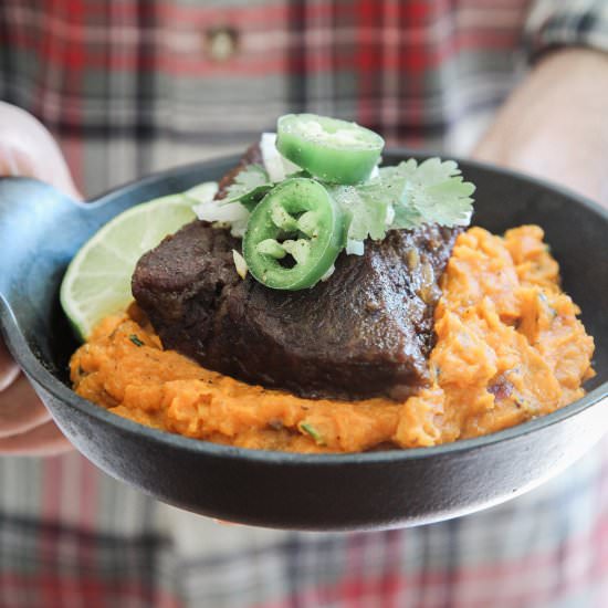 Beef Short Ribs with Sweet Potatoes