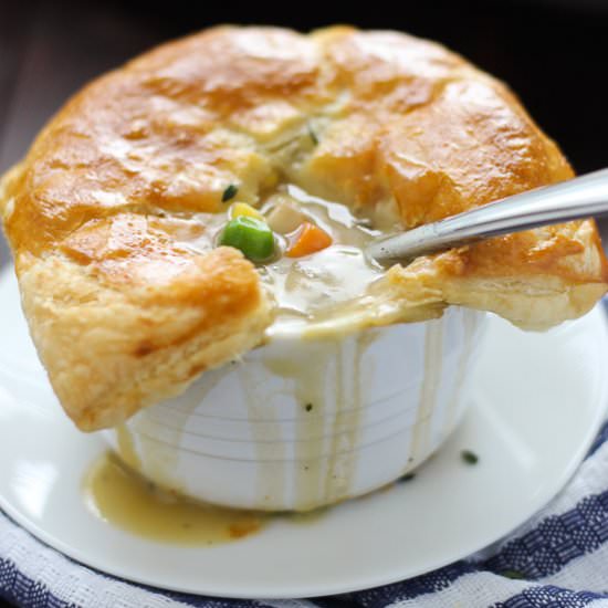 Individual Vegetarian Pot Pies