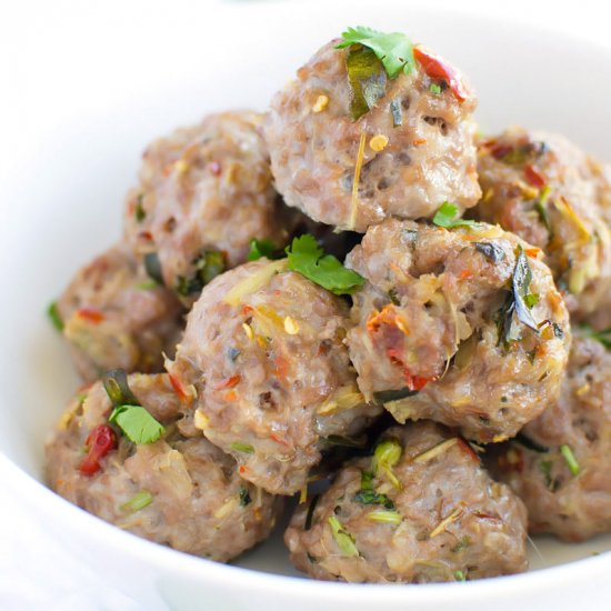 Laotian Meatballs