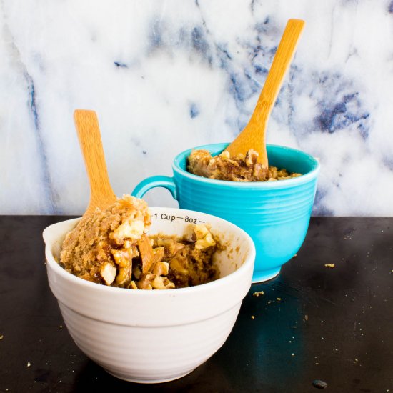 Coffee Cake Mug Cake