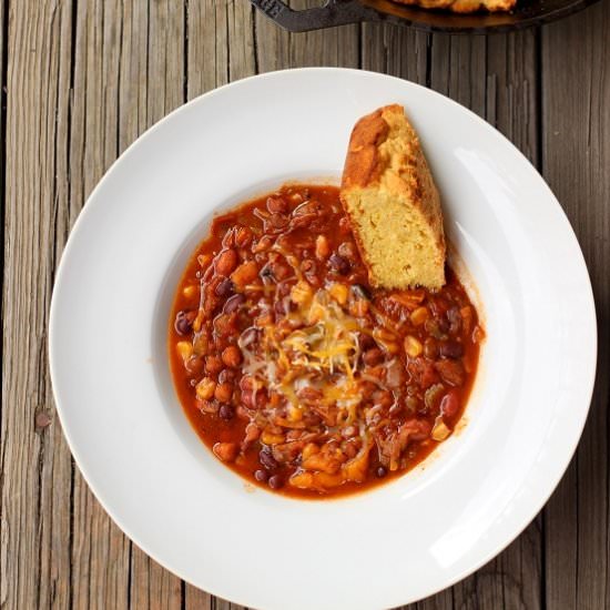 Cornbread and Chili