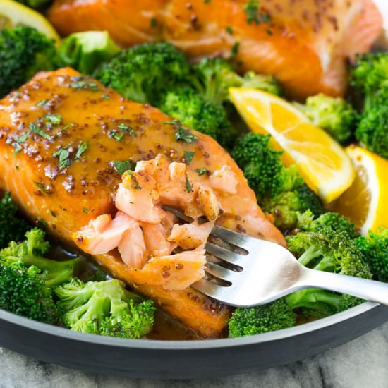 Honey Mustard Salmon