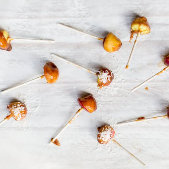 Mini Sticky Toffee Apples