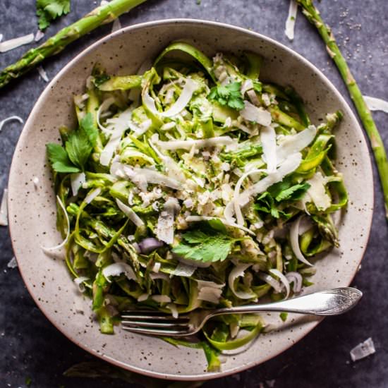 Shaved Asparagus Salad