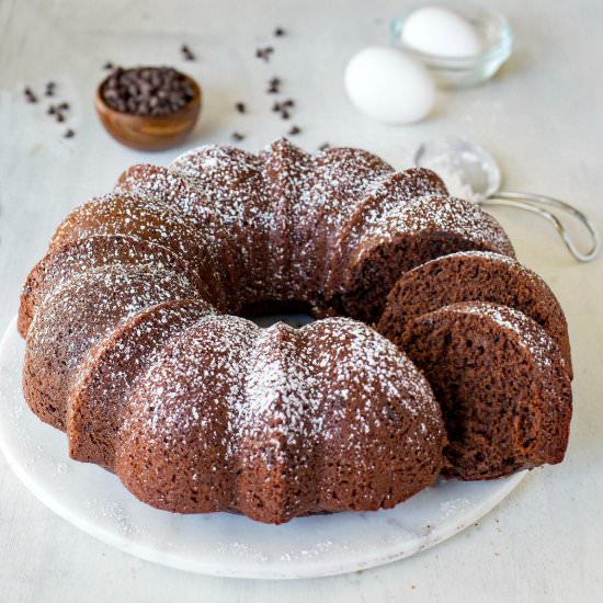 Chocolate Buttermilk Bundt Cake