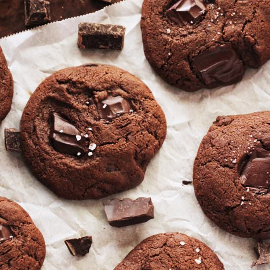 Chocolate Espresso Cookies