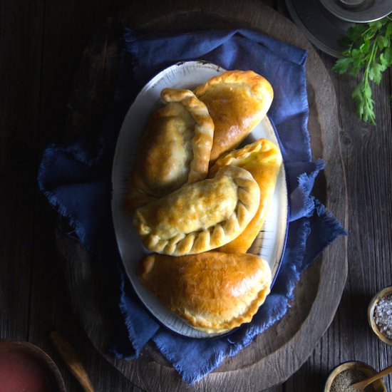 Beef, Onion, and Olive Empanadas