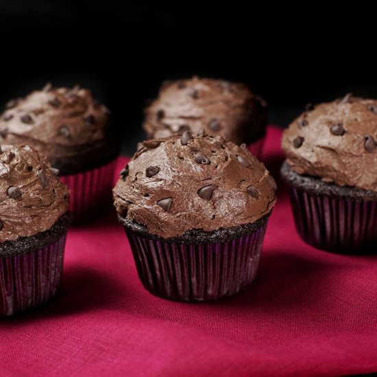 Chocolate Overload Zucchini Cupcake