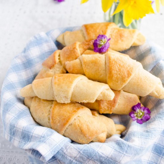 Make Ahead Flaky Crescent Rolls