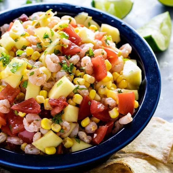 Mango Shrimp Salsa