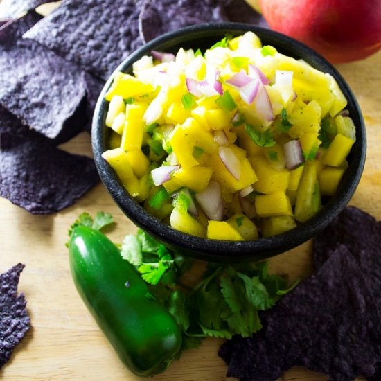 Pineapple Mango Salsa