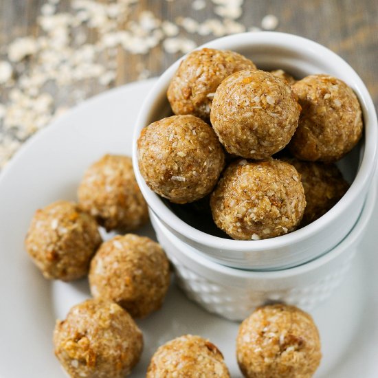 Tropical Mango Coconut Energy Balls