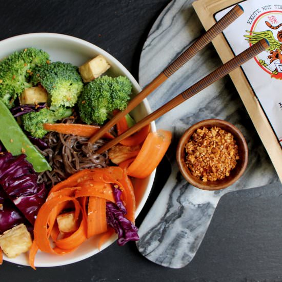 Vegan Soba Noodle Bowl