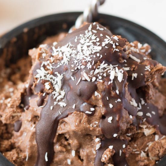 Vegan Chocolate Coconut Ice Cream