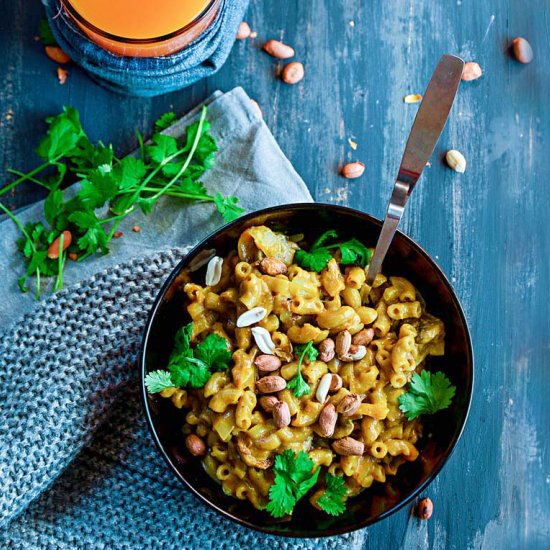 One Pan Thai Yellow Curry Macaroni