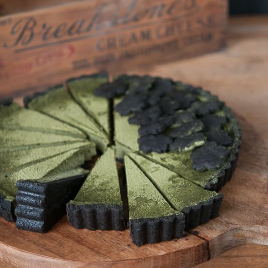 Matcha Chocolate Tart