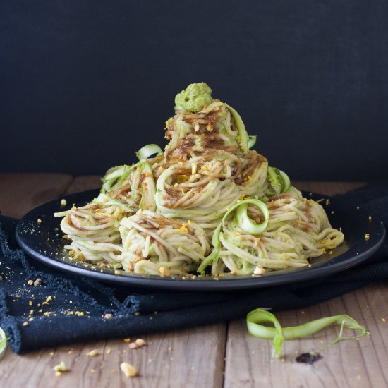 Asparagus Pesto and Pasta