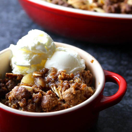 Speculoos Apple Crisp