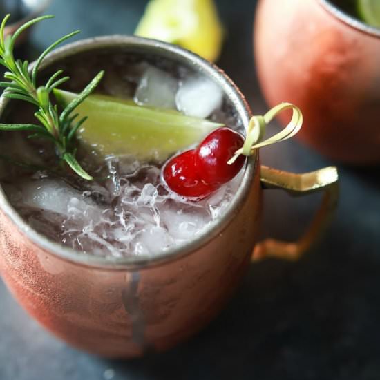 Cranberry Moscow Mule