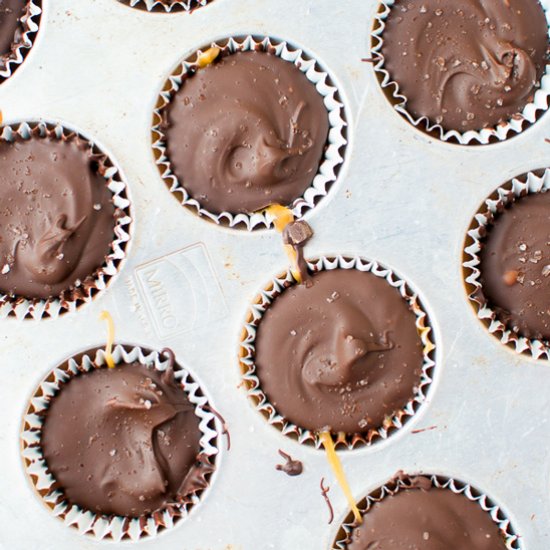 Salted Caramel Cups