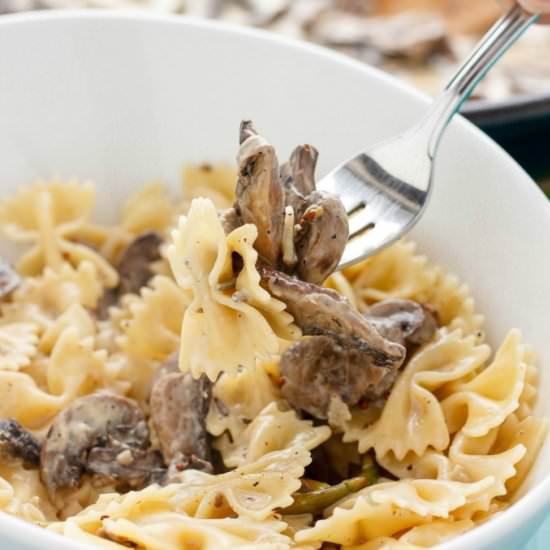 Portobello Mushroom Cream Sauce