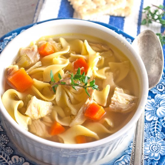 Comforting Chicken Noodle Soup