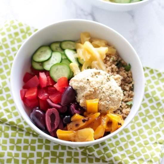 Mediterranean Quinoa Bowls