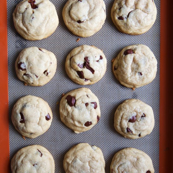 Super Soft Chocolate Chip Cookies