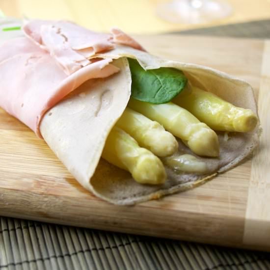 White Asparagus Crepe